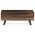 AUTRONIC AHG-536 PINE Konferenční stůl, 120x60 cm, MDF deska, dýha borovice, kov, černý lak