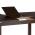 AUTRONIC BT-6777 WAL Jedálenský stôl rozkladací 120+30x80x74 cm, doska MDF, dyha, nohy masív, orech