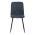 AUTRONIC CT-283 BLUE2 Židle jídelní, modrá látka, nohy černý kov