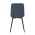 AUTRONIC CT-283 BLUE2 Židle jídelní, modrá látka, nohy černý kov