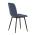 AUTRONIC CT-283 BLUE2 Židle jídelní, modrá látka, nohy černý kov