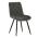 AUTRONIC CT-382 GREY2 Židle jídelní, šedá látka, nohy černá kov