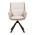 AUTRONIC DCH-B1180 CRM2 Židle jídelní, krémová látka, kov černá