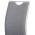 AUTRONIC DCL-410 GREY2 jedálenská stolička, látka sivá s bielymi bokmi, chróm