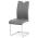 AUTRONIC DCL-411 GREY jedálenská stolička sivá koženka / chróm