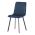AUTRONIC DCL-973 BLUE4 Židle jídelní, modrý samet, kov černý mat
