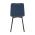 AUTRONIC DCL-973 BLUE4 Židle jídelní, modrý samet, kov černý mat