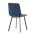 AUTRONIC DCL-973 BLUE4 Židle jídelní, modrý samet, kov černý mat