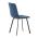 AUTRONIC DCL-973 BLUE4 Židle jídelní, modrý samet, kov černý mat