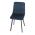 AUTRONIC DCL-973 BLUE4 Židle jídelní, modrý samet, kov černý mat