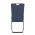 AUTRONIC DCL-E2008 BLUE2 Židle jídelní, taštičkové pružiny v sedáku, modrá látka, černý kov