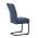 AUTRONIC DCL-E2008 BLUE2 Židle jídelní, taštičkové pružiny v sedáku, modrá látka, černý kov