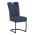 AUTRONIC DCL-E2008 BLUE2 Židle jídelní, taštičkové pružiny v sedáku, modrá látka, černý kov