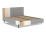 ELTAP POSTEL PLISSA 160X200, NUBE 5, GRAY, NOT APPLICABLE, 63522
