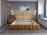 ELTAP POSTEL LAMICA 160X200 + DREVENY STOJAN /PODSTAVEC /KONTAJNER, MONOLITH 48, YELLOW, 27032