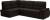 ELTAP SADO, FLORES 22, DARK BROWN, LEFT, 25253