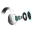 HAMA 186024 URAGE GAMINGOVY HEADSET SOUNDZ 800 7.1, CIERNY
