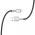 COLORWAY CABLE USB - MICROUSB (HEAD METAL) 2.4A 1M BLACK (CW-CBUM046-BK)