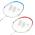 Sada raket na badminton WISH Alumtec 780K