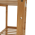 KONDELA FIORE TYP 1, 3-POLICOVY REGAL, PRIRODNY BAMBUS