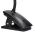 SOLIGHT WO3001-B LED STOLNA NABIJACIA LAMPICKA, 2W, 210LM, 3CCT, CIERNA, CLIP vystavený kus