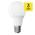 EMOS ZQ5E21 LED ZIAROVKA CLASSIC A60 / E27 / 4 W (40 W) / 470 LM / TEPLA BIELA
