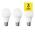 EMOS ZQ5E43.3 LED ZIAROVKA CLASSIC A60 / E27 / 7 W (60 W) / 806 LM / NEUTRALNA BIELA