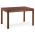 AUTRONIC BT-6778 TR3 Jedálenský stôl rozkladací 120+30x80x74 cm, doska MDF, dyha, nohy masív, tmavá