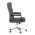 AUTRONIC KA-D8104 GREY Židle kancelářská, šedá ekokůže, kříž kov chromový, houpací mechanismus, čalo