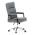 AUTRONIC KA-D8204 GREY2 Židle kancelářská, šedá látka, kříž kov chromový, houpací mechanismus, čalou