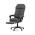 AUTRONIC KA-F1251 GREY2 Kancelářské křeslo, tmavě šedá látka, synchronní mechanismus, podnožka