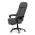AUTRONIC KA-F1251 GREY2 Kancelářské křeslo, tmavě šedá látka, synchronní mechanismus, podnožka