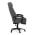 AUTRONIC KA-F1251 GREY2 Kancelářské křeslo, tmavě šedá látka, synchronní mechanismus, podnožka