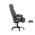 AUTRONIC KA-F1251 GREY2 Kancelářské křeslo, tmavě šedá látka, synchronní mechanismus, podnožka