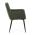 AUTRONIC DCH-P3146 GRN2 Židle jídelní, zelená látka, černý kov