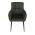AUTRONIC DCH-P3146 GRN2 Židle jídelní, zelená látka, černý kov