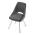 AUTRONIC DCL-W1174 GREY2 Židle jídelní, šedá látka, kovové nohy, broušená nerez.