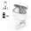 HAMA 184068 BLUETOOTH SLUCHADLA FREEDOM LIGHT, KOSTKY, NABIJACIE PUZDRO, BIELE