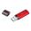 APACER USB FLASH DISK, USB 3.0, 128GB, AH25B, CERVENY, AP128GAH25BR-1, USB A, S KRYTKOU