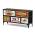 AUTRONIC AUK-W2103 BK Komoda s 5 zásuvkami, 103x30x56