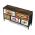 AUTRONIC AUK-W2103 BK Komoda s 5 zásuvkami, 103x30x56