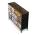 AUTRONIC AUK-W2104 BK Komoda s 8 zásuvkami, 103x30x77