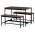 AUTRONIC AUT-G1175 OLW Jídelní set 1+2, rozměr stolu 110x60x75, rozměr lavice 98x30x47, MDF, barva s