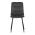 AUTRONIC CT-281 GREY4 Židle jídelní, šedá sametová látka, nohy černý kov