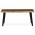 AUTRONIC CT-F4412 OLW Stůl konferenční, 120x60x55 cm, MDF deska, dekor staré dřevo, kov, černý lak