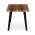 AUTRONIC CT-F4412 OLW Stůl konferenční, 120x60x55 cm, MDF deska, dekor staré dřevo, kov, černý lak