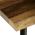 AUTRONIC CT-F4412 OLW Stůl konferenční, 120x60x55 cm, MDF deska, dekor staré dřevo, kov, černý lak