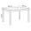 AUTRONIC DS-H120 DUB Jídelní stůl 120x80x75 cm, masiv dub bílý, povrchová úprava olejem, nohy 8x8 cm