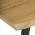 AUTRONIC HT-F4218 OAK Stůl jídelní, 180x90x75 cm, MDF deska, dekor divoký dub, kovová nohy ve tvaru