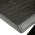 AUTRONIC HT-F4618 GREY Stůl jídelní, 180x90x75 cm, MDF deska, dekor šedý dub, kovová noha ve tvaru h
